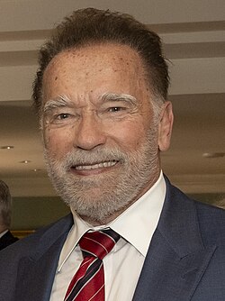 Portrait of Arnold Schwarzenegger