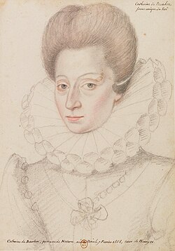 Portrait of Catherine de Bourbon