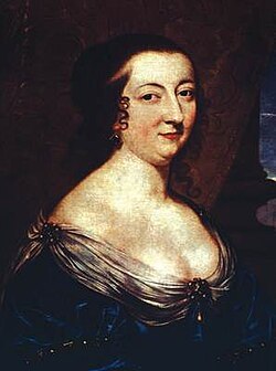 Portrait of Catherine de Vivonne, marquise de Rambouillet