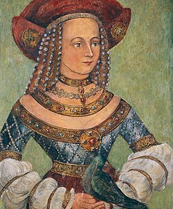 Portrait of Hedwig Jagiellon, Duchess of Bavaria
