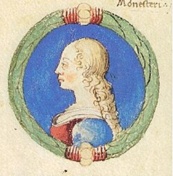 Portrait of Beatrice d'Este, Queen of Hungary