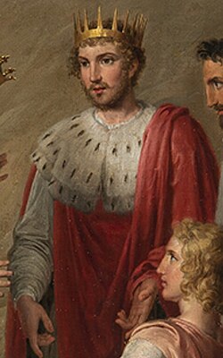 Portrait of Baldwin II of Constantinople