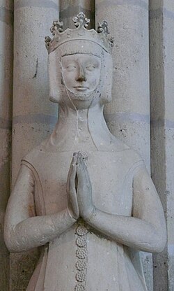 Portrait of Beatrice of Bourbon, Queen of Bohemia