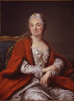 Portrait of Marie Thérèse Rodet Geoffrin