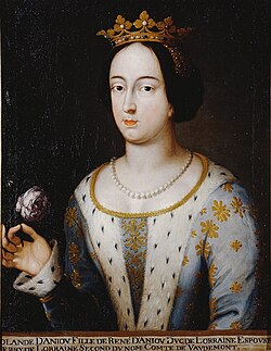 Portrait of Yolande of Anjou