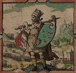 Portrait of Ælle of Sussex