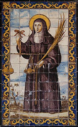 Portrait of Clare of Montefalco