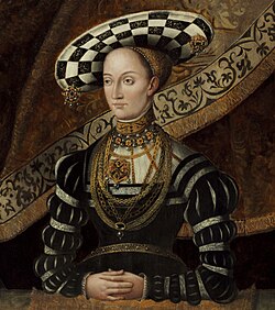 Portrait of Christine of Saxony