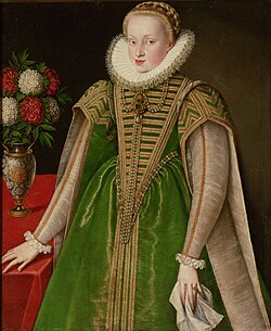 Portrait of Princess Maria Christina I, Princess of Transylvania