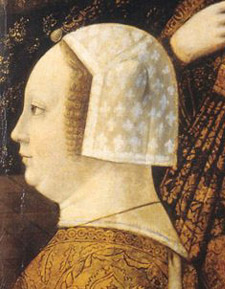 Portrait of Bona of Savoy