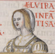 Portrait of Elvira of Leon