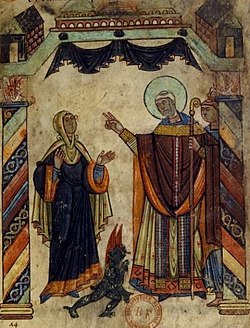 Portrait of Albinus of Angers