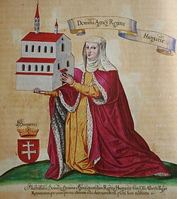 Portrait of Agnes of Austria