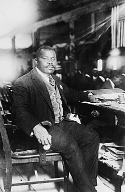 Portrait of Marcus Garvey