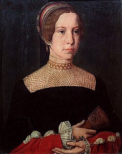 Portrait of Madeleine de La Tour d'Auvergne
