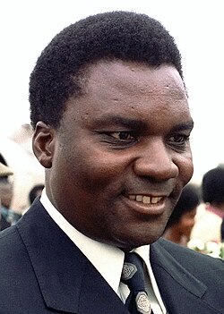 Portrait of Juvénal Habyarimana