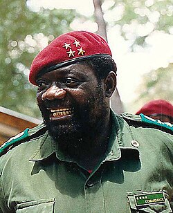 Portrait of Jonas Malheiro Savimbi