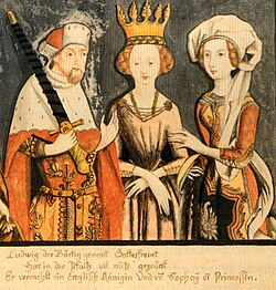 Portrait of Blanche of England