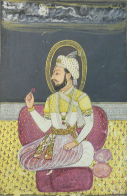 Portrait of Sambhaji
