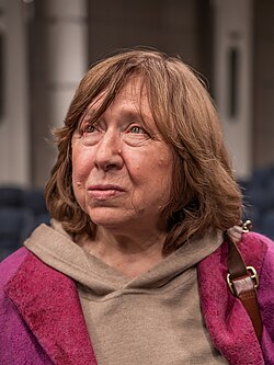 Portrait of Svetlana Alexievich