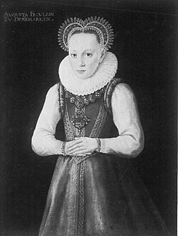 Portrait of Augusta of Denmark