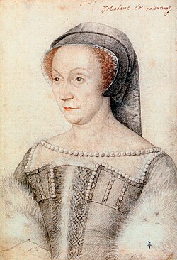 Portrait of Diane de Poitiers