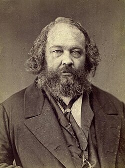 Portrait of Mikhail Bakunin