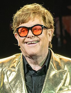 Portrait of Elton John