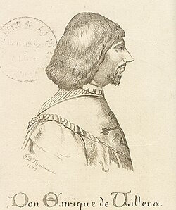 Portrait of Enrique de Villena