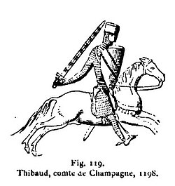 Portrait of Theobald III, Count of Champagne