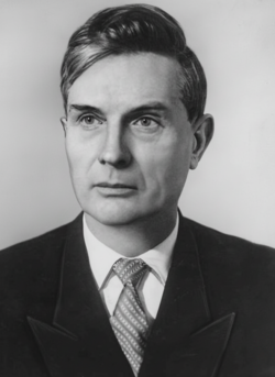 Portrait of Mikhail Suslov