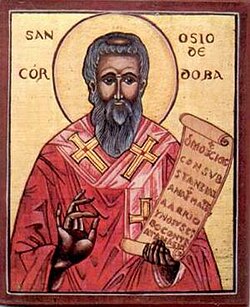 Portrait of Hosius of Corduba