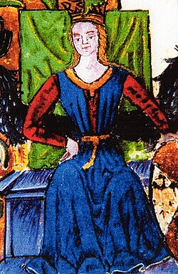 Portrait of Maria, Queen of Sicily