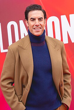 Portrait of Sacha Baron Cohen