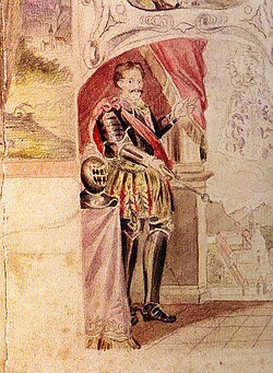 Portrait of Hermann II, Count of Celje