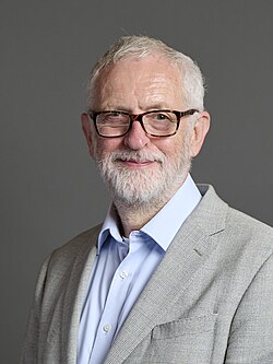 Portrait of Jeremy Corbyn