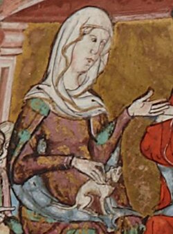 Portrait of Almodis de la Marche
