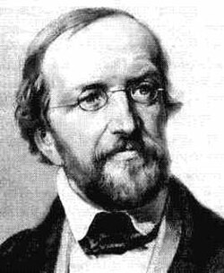 Portrait of Johann Peter Gustav Lejeune Dirichlet