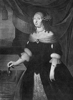 Portrait of Maria Elisabeth of Holstein-Gottorp