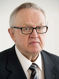 Portrait of Martti Ahtisaari