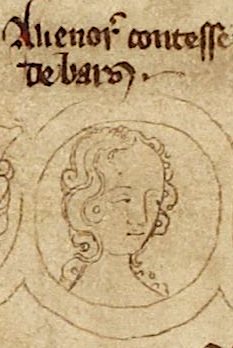 Portrait of Eleanor of England, Countess of Bar