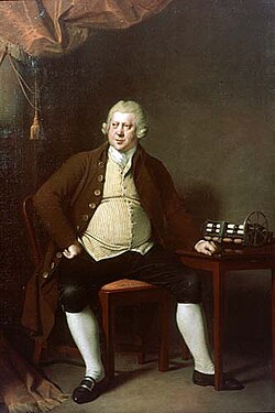 Portrait of Richard Arkwright