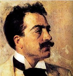 Portrait of Umberto Giordano