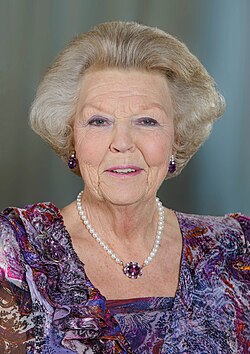 Portrait of Beatrix of the Netherlands