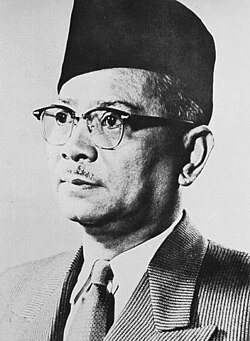Portrait of Tunku Abdul Rahman