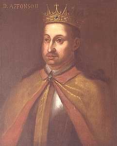 Portrait of Afonso II of Portugal