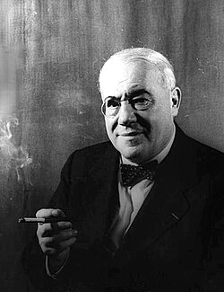 Portrait of Ferenc Molnár
