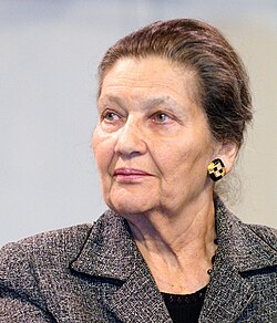 Portrait of Simone Veil