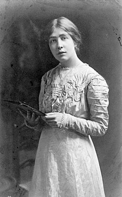 Portrait of Sylvia Pankhurst