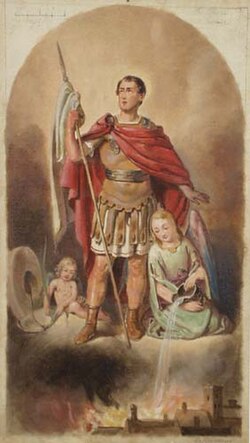 Portrait of Saint Florian